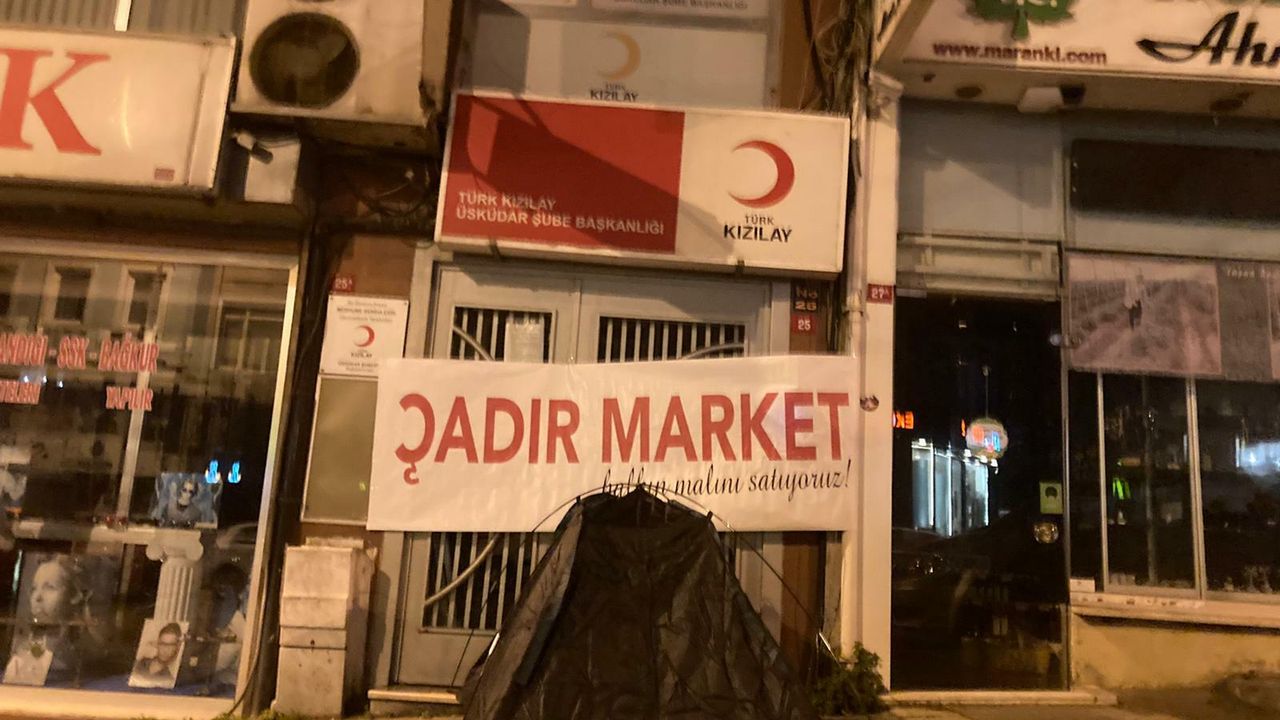 Kızılay’ın çadır satışını protesto eden 87 TİP üyesi yargılanıyor