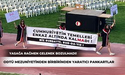 ODTÜ Mezuniyetinden Birbirinden Yaratıcı Pankartlar!