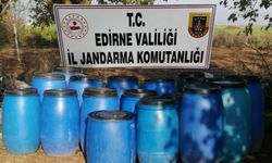 Edirne'de 2 bin litre kaçak şarap ele geçirildi