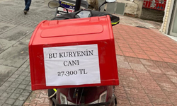 "Bu kuryenin canı 27 bin 300 TL"