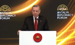 Cumhurbaşkanı Erdoğan Antalya Diplomasi Forumu'nda: "Filistin Devleti’nin teşekkülü şarttır"