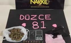 Düzce'de narkotik operasyonu