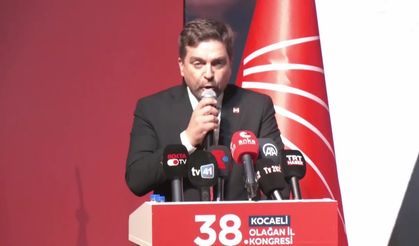 CHP Kocaeli İl Başkanı Sarı'dan kongrede 100. yıl mesajı