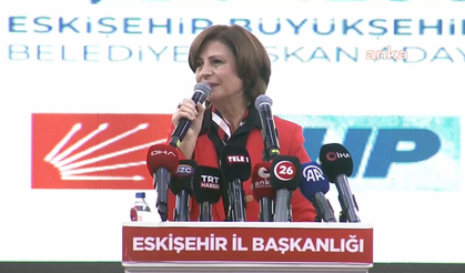 CHP Eskişehir Aday Tanıtım Toplantısı… Büyükşehir adayı Ayşe Ünlüce: "Başka şehirler için ilham olmaya devam edeceğiz"