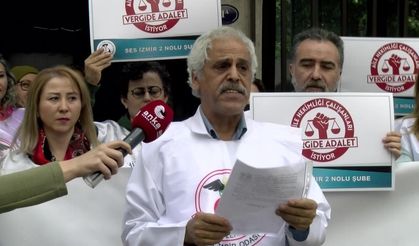 Sağlık emekçileri seslendi: Maaşlarından kesilen yüzde 35 oranındaki vergi kaldırılsın