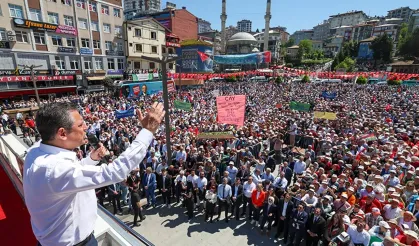 Rize'de CHP'nin Çay Mitingi'ne katılan üreticiler: “Çocuklarımız bu çay parası ile et yiyemiyor”
