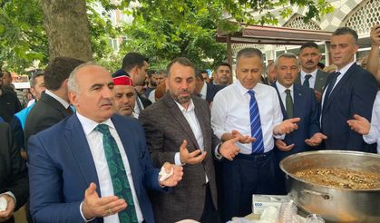 İçişleri Bakanı Ali Yerlikaya Rize'de