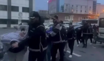 9 ayrı suç örgütü çökertildi: 86 tutuklama