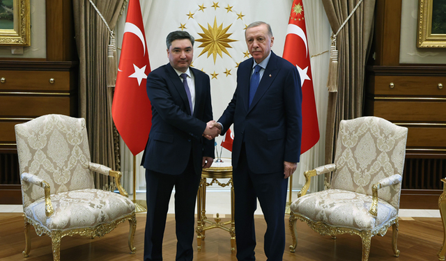 Cumhurbaşkanı Erdoğan, Kazakistan Başbakanı Bektenov ile görüştü