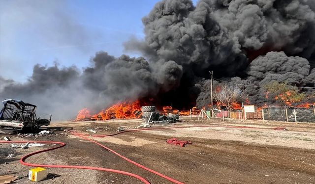 Ankara Valiliğinden Hurdacılar Sanayi Sitesi'ndeki yangına ilişkin açıklama
