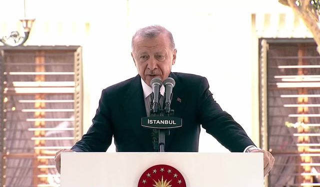 Cumhurbaşkanı Erdoğan: "Birileri Osmanlı karşıtlığı yaparken biz tarihimizin tüm dönemlerini kucakladık"