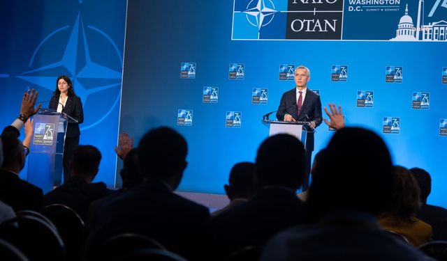 NATO Genel Sekreteri Stoltenberg: “Müttefikler, Ukrayna'yı desteklemeye devam etme konusunda mutabık kaldı"