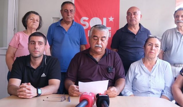 Sol Parti'li Hüseyin Öztürk: “Siyanür demek çölleşmiş topraklar, kirlenmiş sular demek”