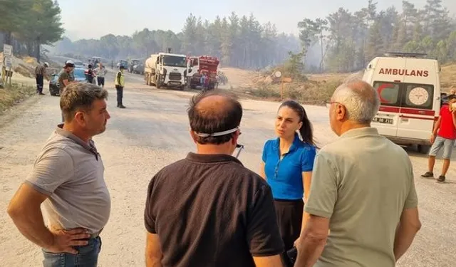 CHP'li Gizem Özcan Muğla'daki yangınları TBMM'ye taşıdı