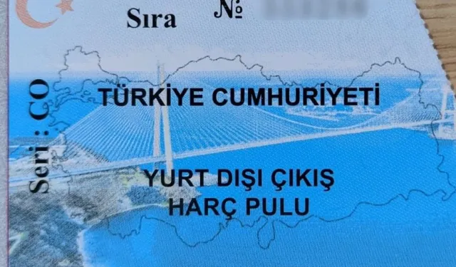 Yurt dışı çıkış harcında pulla ödeme devri bitiyor