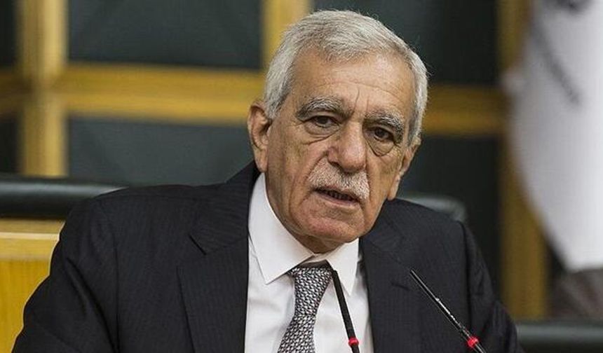 DEM Partili Ahmet Türk " CHP Kürt sorununu çözmeye çalışsa bile engellerler"