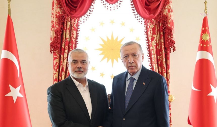 Cumhurbaşkanı Erdoğan, Hamas Siyasi Büro Başkanı Haniye ile görüştü