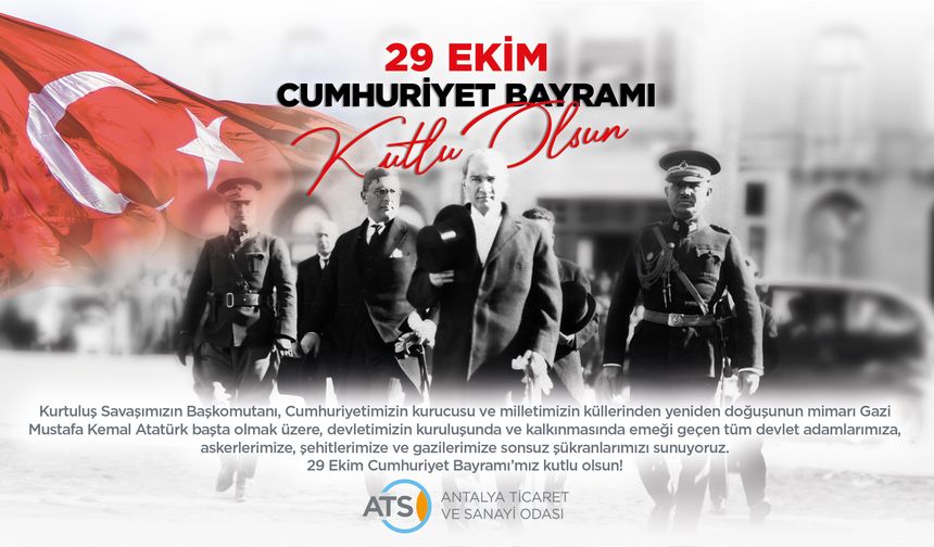 ATSO 29 EKİM İLANI